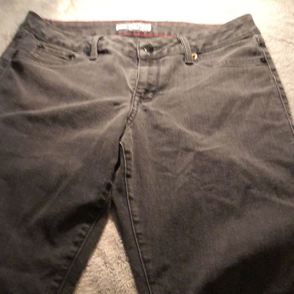 17/21 Jeans /light wash black /10/stretch/3 pockets/straight leg - Picture 12 of 12